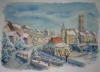 Fribourg sous la neige